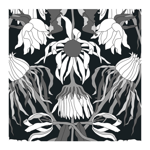 Archives Withered Flowers Wallpaper Sample Swatch