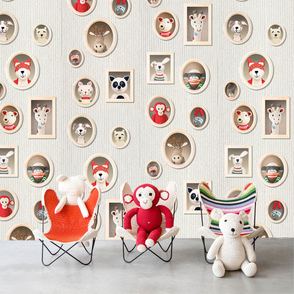 Crochet Animals Wallpaper