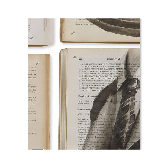 EKA-03 Biblioteca Mural Wallpaper Sample Swatch