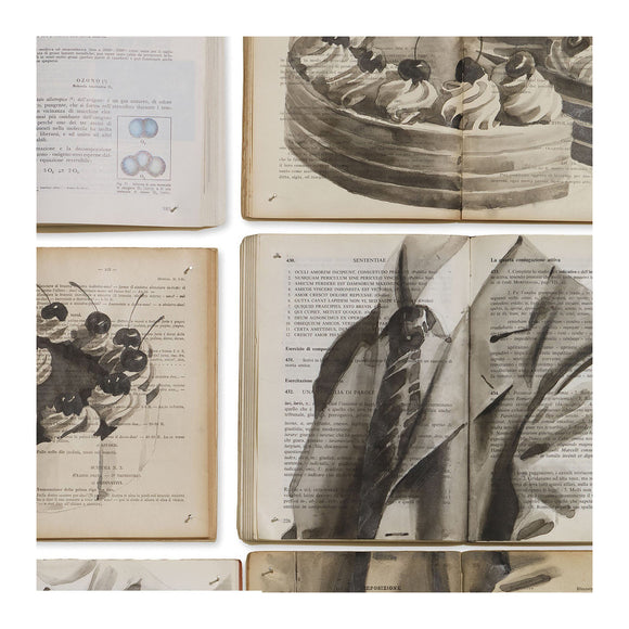 EKA-03 Biblioteca Mural Wallpaper Sample Swatch