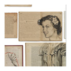 EKA-04 Biblioteca Mural Wallpaper Sample Swatch