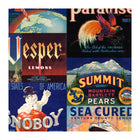 Labels People & Animals Wallpaper Sample Swatch