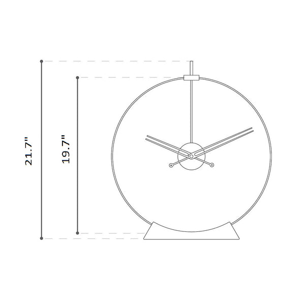 Aire Table Clock