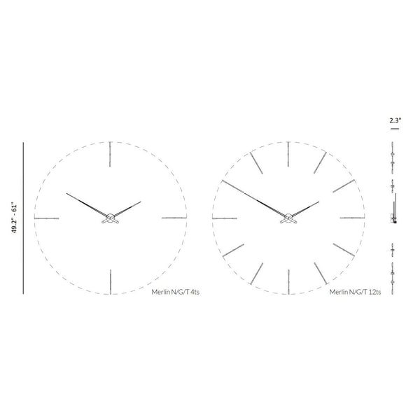 Merlin Wall Clock