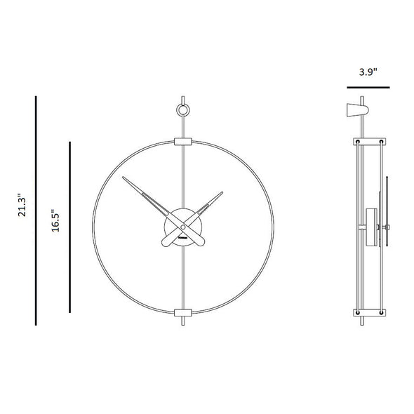 Micro Barcelona Wall Clock