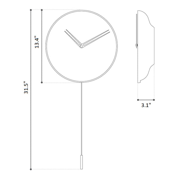 Swing Wall Clock