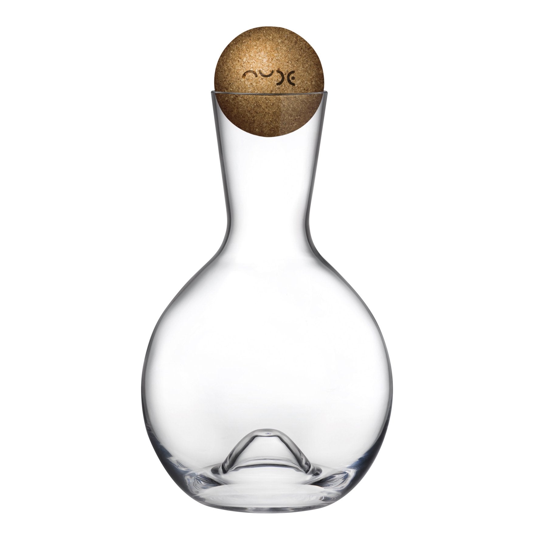 置物 60s woman&panther decanter Nude Glass Vintage Wine Decanter with Cork Stopper - 2Modern