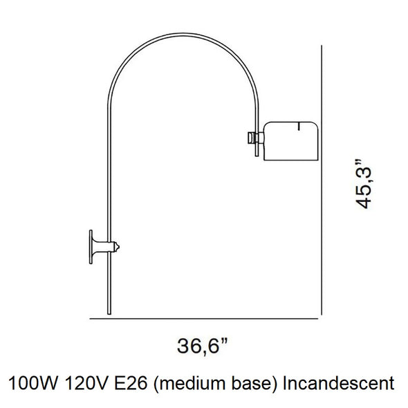 Coupe Wall Light