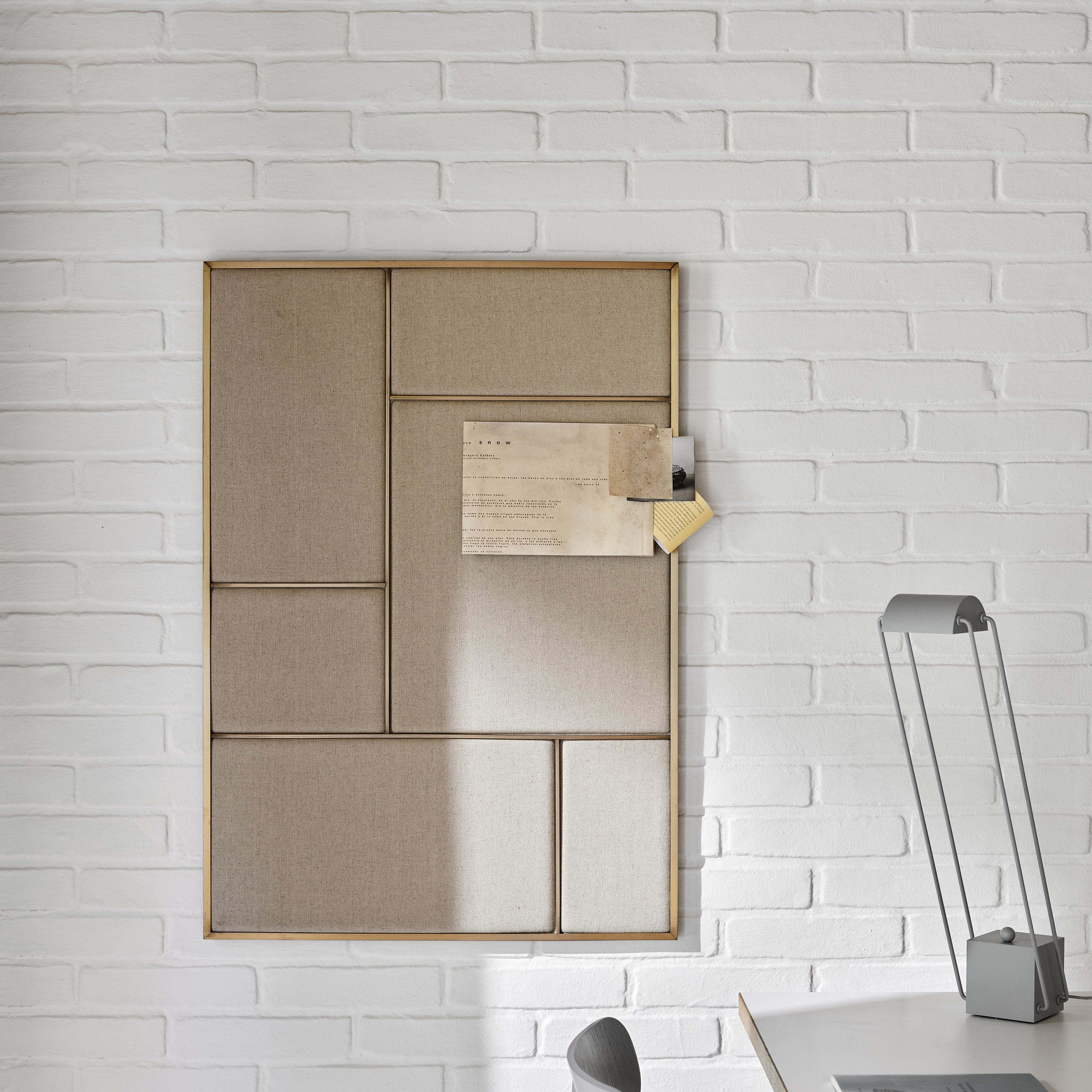 PLEASE WAIT to be SEATED Nouveau Pin Board 2Modern