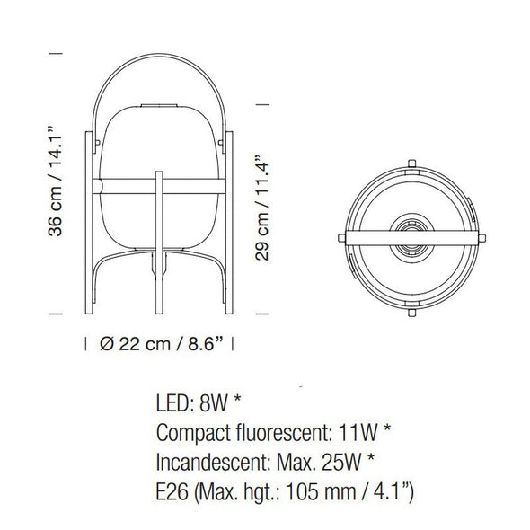 Cestita Table Lamp