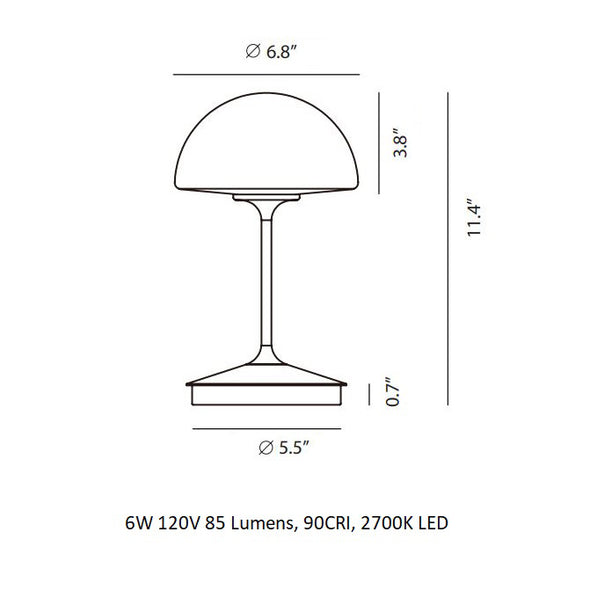 Pensee LED Table Lamp