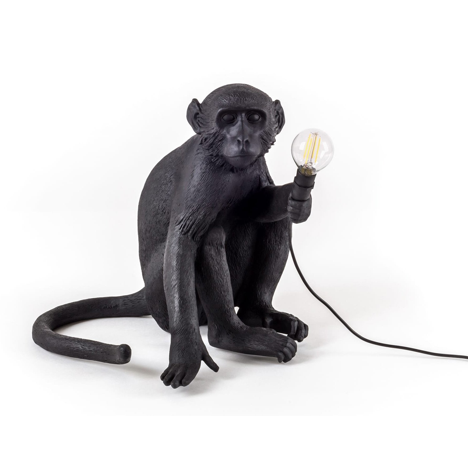 Perth Blackborough Bladeren verzamelen compenseren Seletti Monkey Outdoor Sitting Lamp - 2Modern