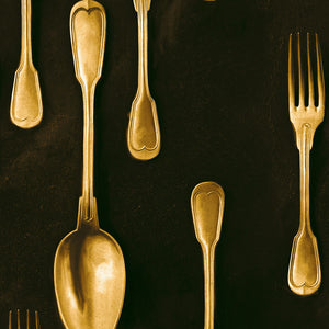 Cutlery Wallpaper Sample Swatch