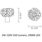 Clizia Battery Powered Table Lamp