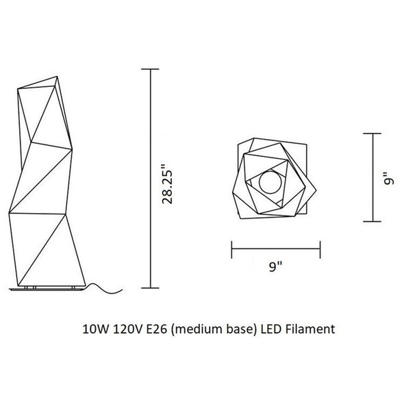 Diamond Table Lamp