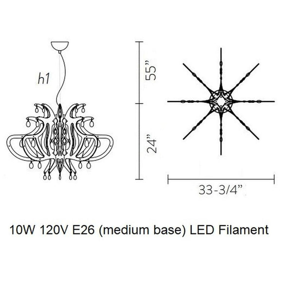 Medusa Pendant Light