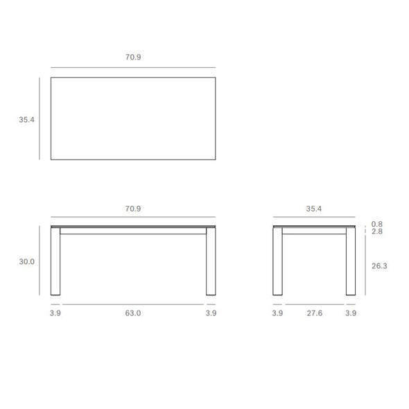 Slice Dining Table