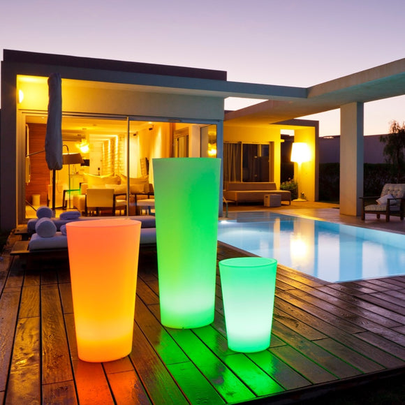 Tango Illuminated Bluetooth LED Outdoor Pot Plant