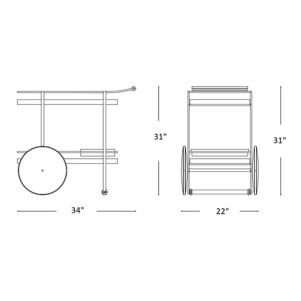 James Bar Cart