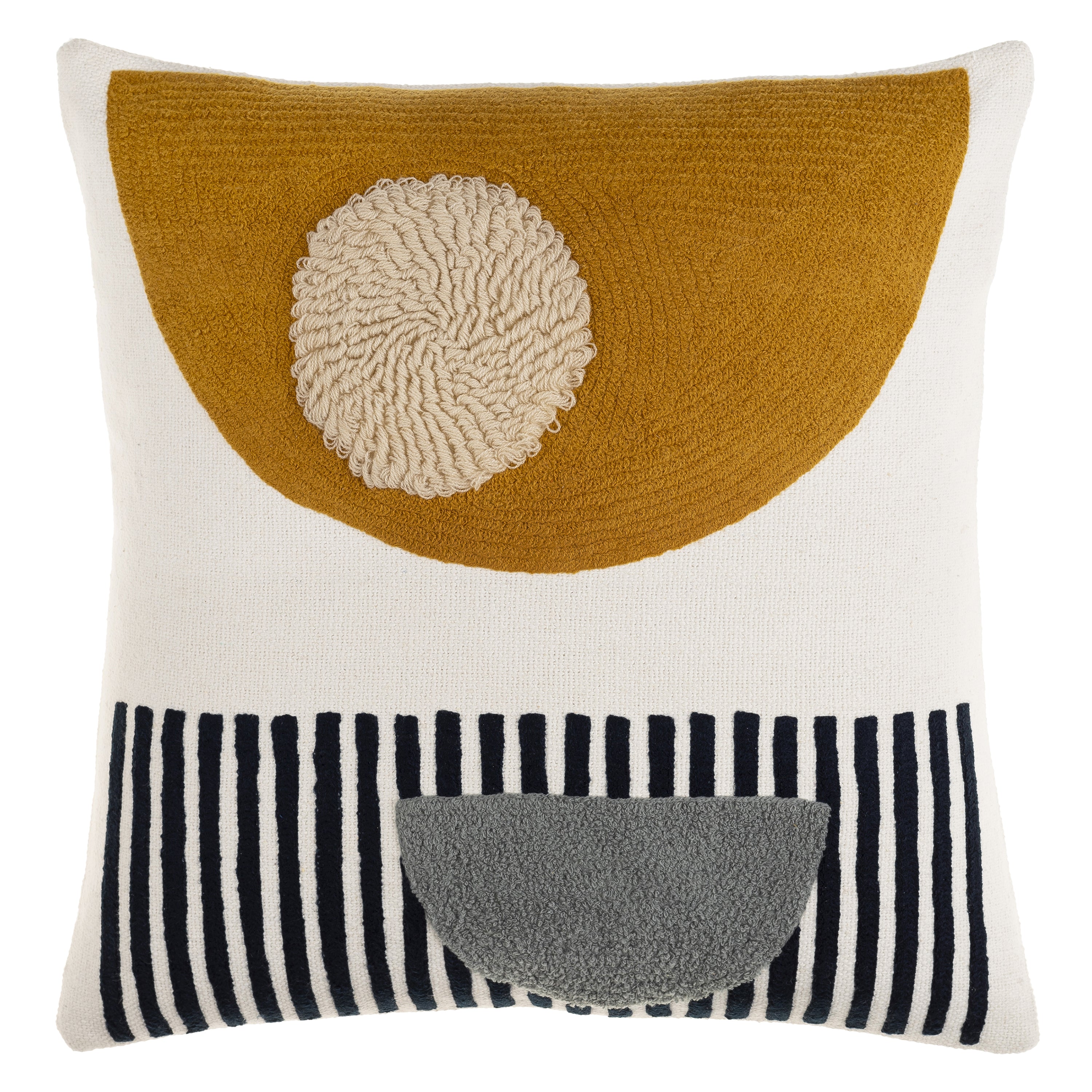 Dark mustard pillows top