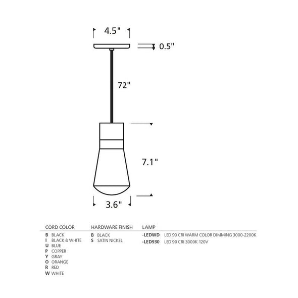 Sean Lavin Alva Pendant Light