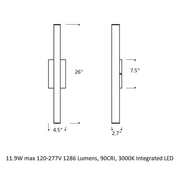 Sean Lavin Chara Square Outdoor Wall Sconce