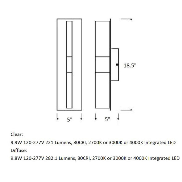 Sean Lavin Lyft 18 Outdoor Wall Light