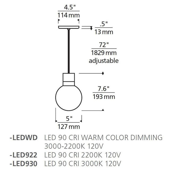Sean Lavin Mina Pendant Light