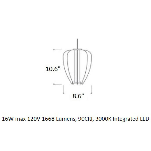 Sean Lavin Mini Nyra Pendant Light