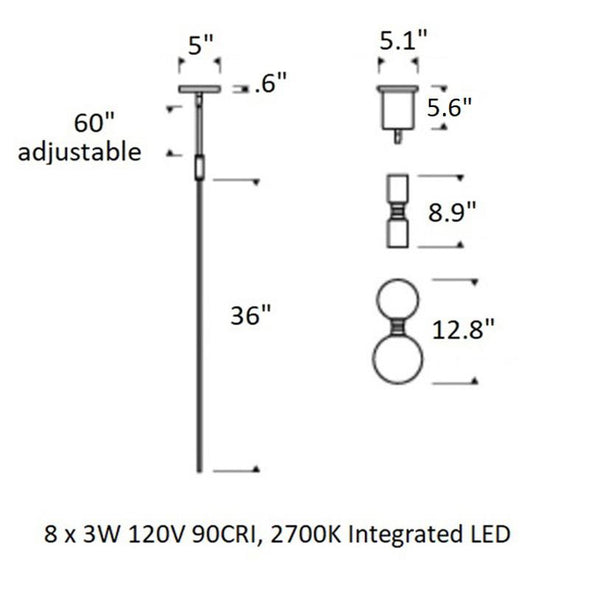 Sean Lavin ModernRail Pendant Light