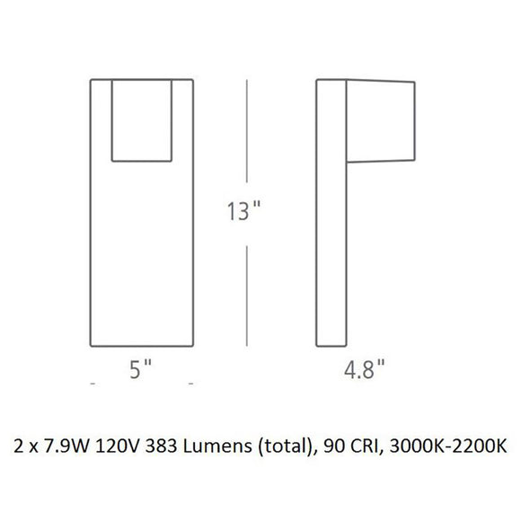 Sean Lavin Quadrate Outdoor Wall Sconce