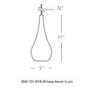 Seguro Low Voltage Pendant Light