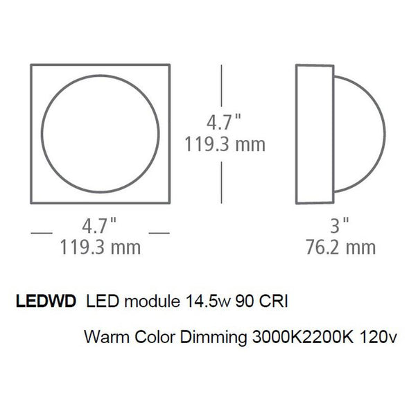 Sphere Flush Mount