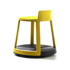 Revo Stool With Castor Base