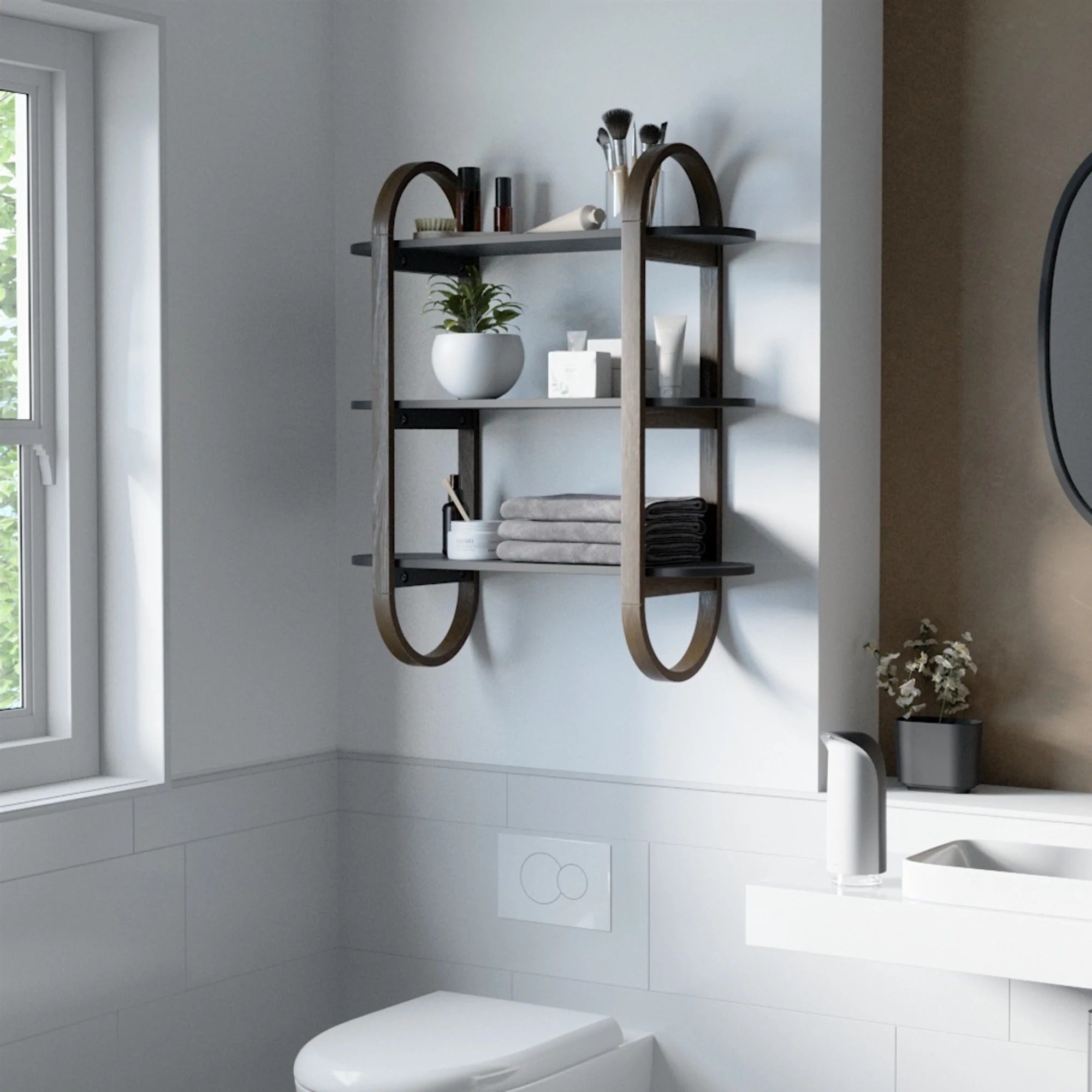 Premium Bathroom Wall Shelf – Sprinting Home