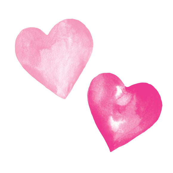 Valentine's Day Heart Wall Decal (Set of 2)