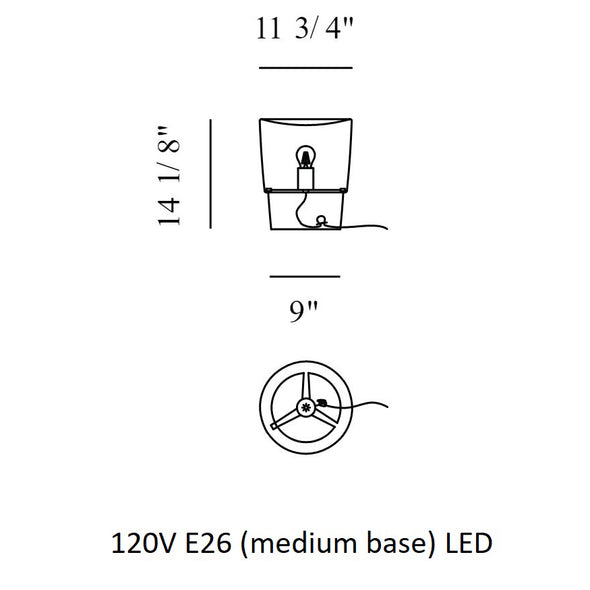 Vestale Table Lamp