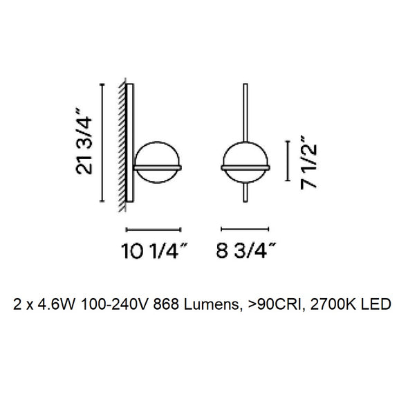 Palma Wall Sconce