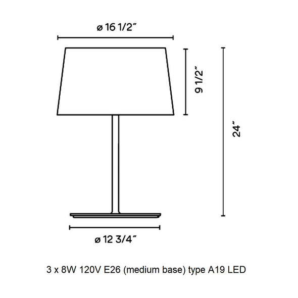 Warm Table Lamp