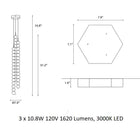 Abacus Multi Light Suspension Light