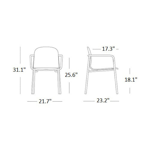 Wicked Outdoor Dining Chair