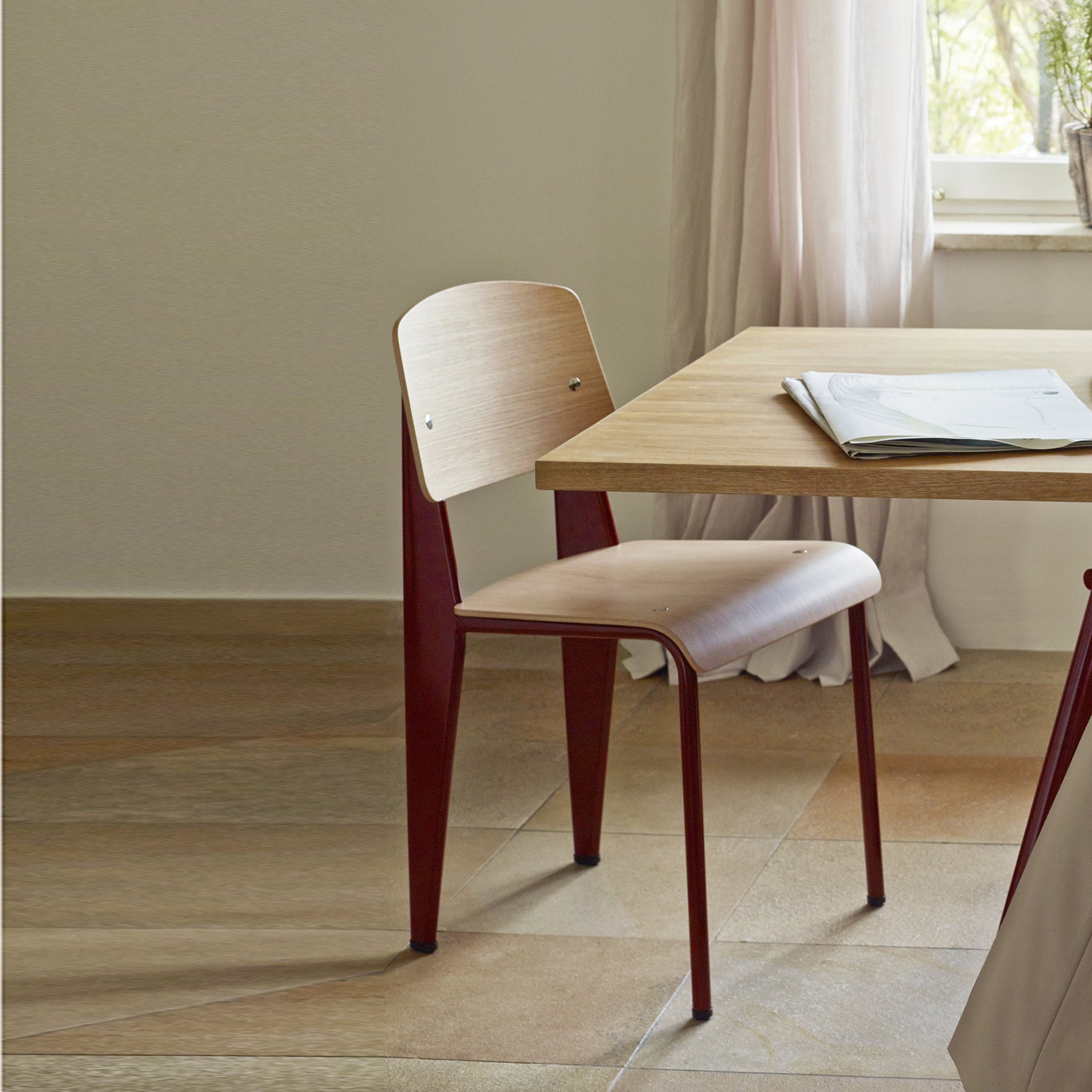 Prouve shop dining chair