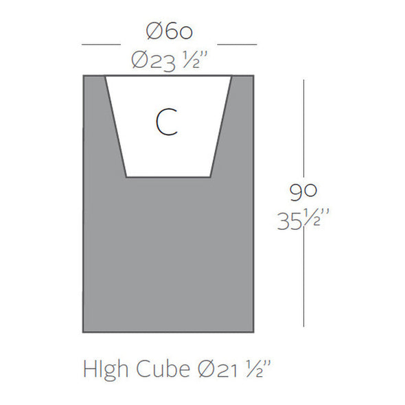 Cube Planter with Self-Watering System
