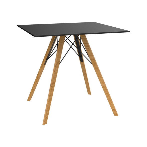 Faz Wood Square Dining Table