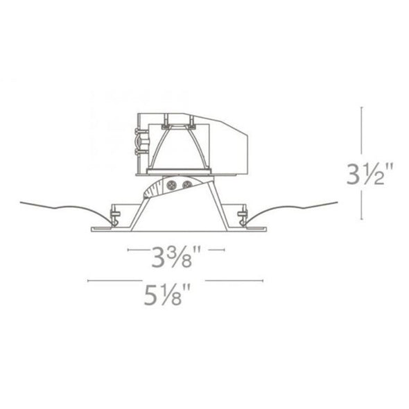 Aether 3.5IN 0-30 Degree Square Adjustable Trim