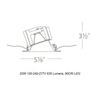 Aether 3.5IN Color Changing Round Wall Wash Trim