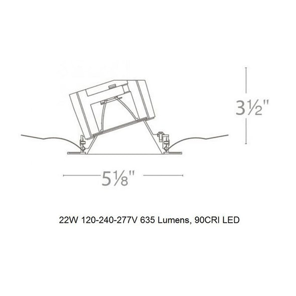 Aether 3.5IN Color Changing Round Wall Wash Trim