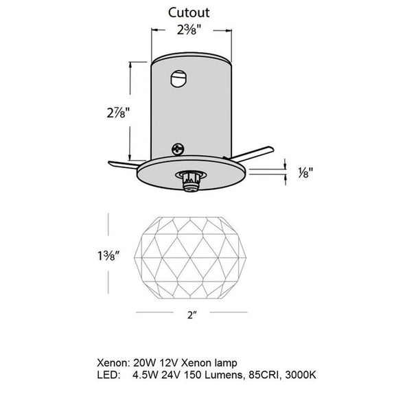 Empress Crystal Recessed Beauty Spot