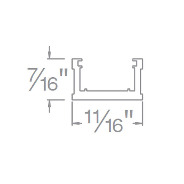 InvisiLED Aluminum Channel