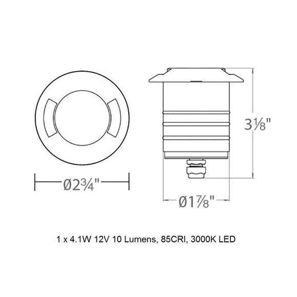 12V 2IN Bi-Directional Indicator Light